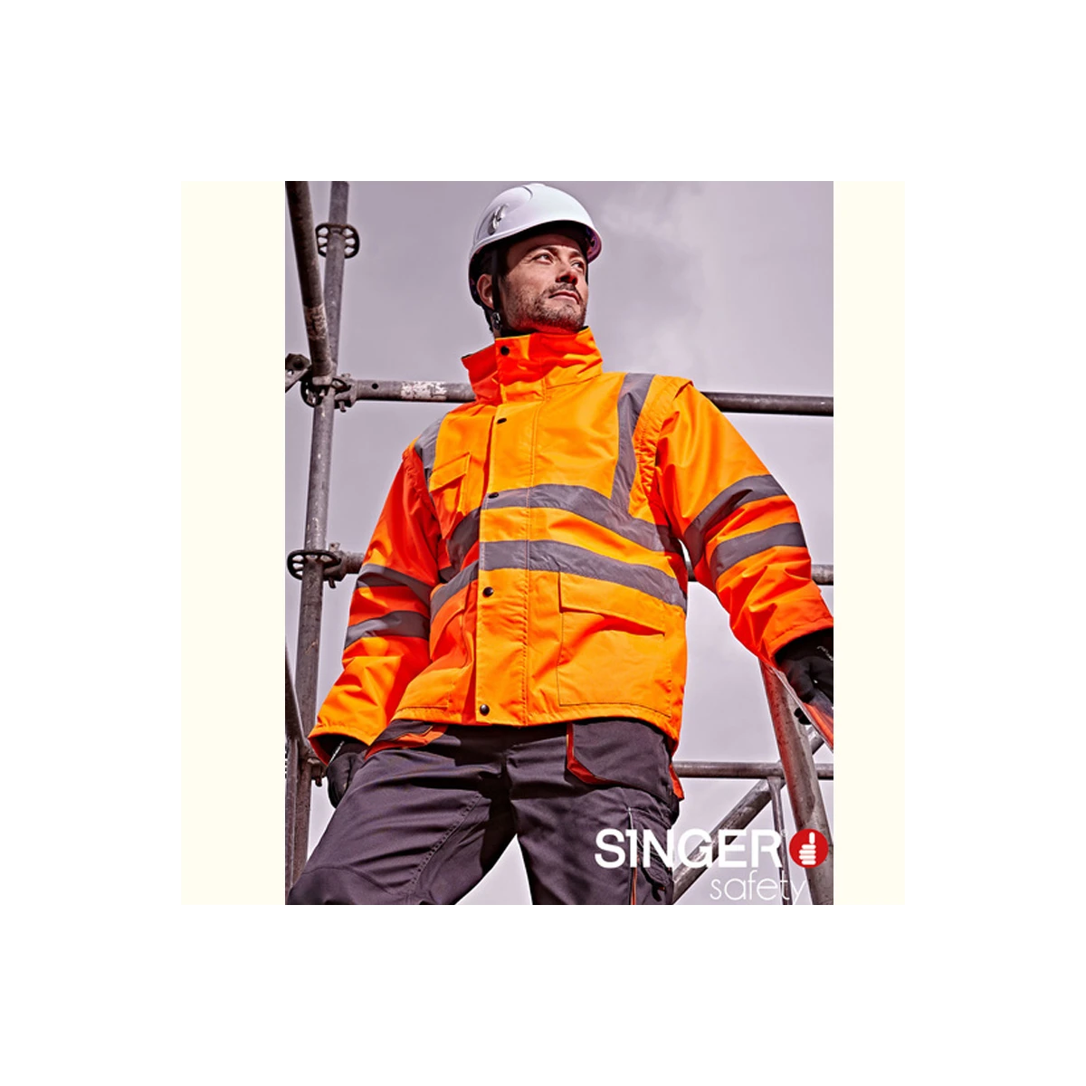 Blouson/Gilet Haute Visibilité - Taille 2XL 4 Blouson/Gilet Haute Visibilité - Taille 2XL – Image 4