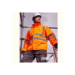 Blouson/Gilet Haute Visibilité - Taille M -Direct Mat Boutique blouson gilet haute visibilite taille m 3