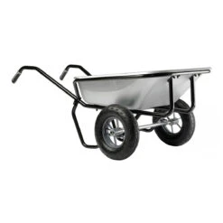 Brouette Expert Twin Excellium 160 Galva Roue Gonflée Haemmerlin
