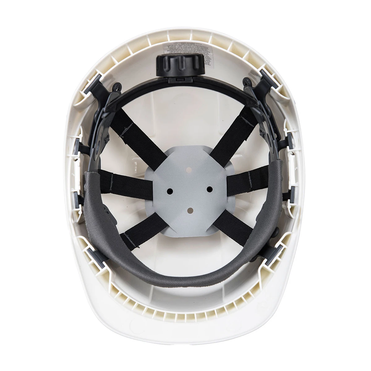 Casque Endurance Blanc Avec Porte-badge Portwest 2 Casque Endurance Blanc Avec Porte-badge Portwest – Image 2