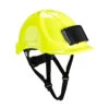 Casque Endurance Jaune Avec Porte-badge Portwest