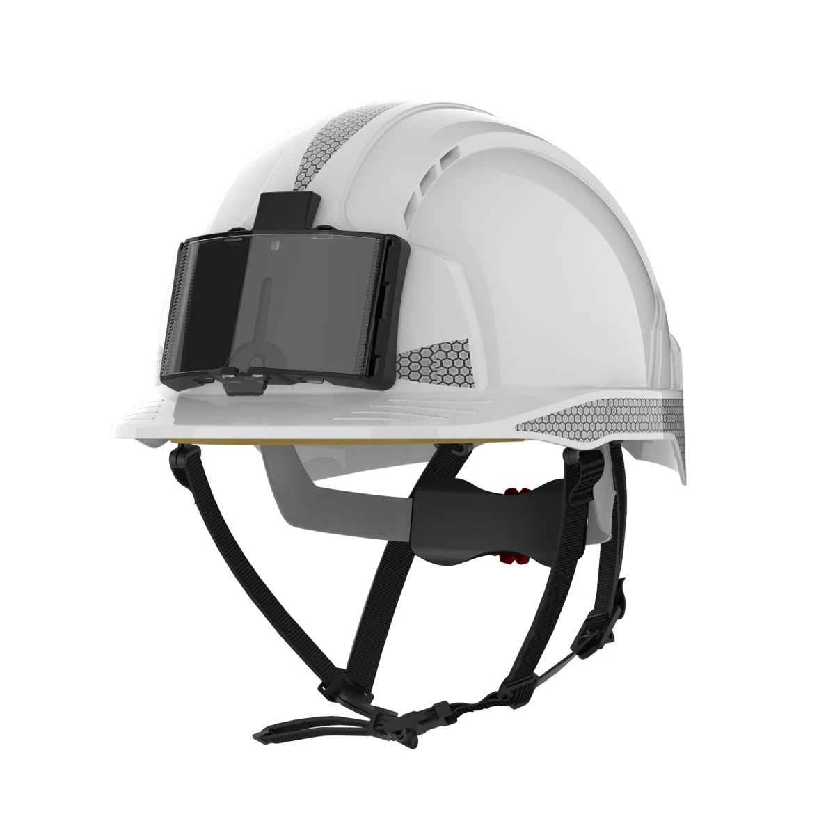Casque Evolite Avec Porte Badge Intégré - JSP 1 Casque Evolite Avec Porte Badge Intégré - JSP