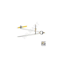 Compas à Ressort Porte Crayon Acier 150 Mm - Wilmart