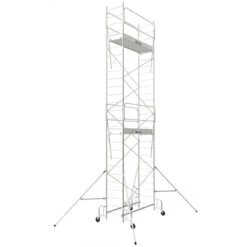 Echafaudage JUNIOR 200 Hauteur De Travail 6.80 M Tubesca Comabi