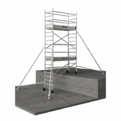 Echafaudage NEOLIUM 200 Line - Hauteur Travail 6,00 M Tubesca Comabi -Direct Mat Boutique echafaudage neolium 200 line hauteur travail 600 m tubesca comabi 6
