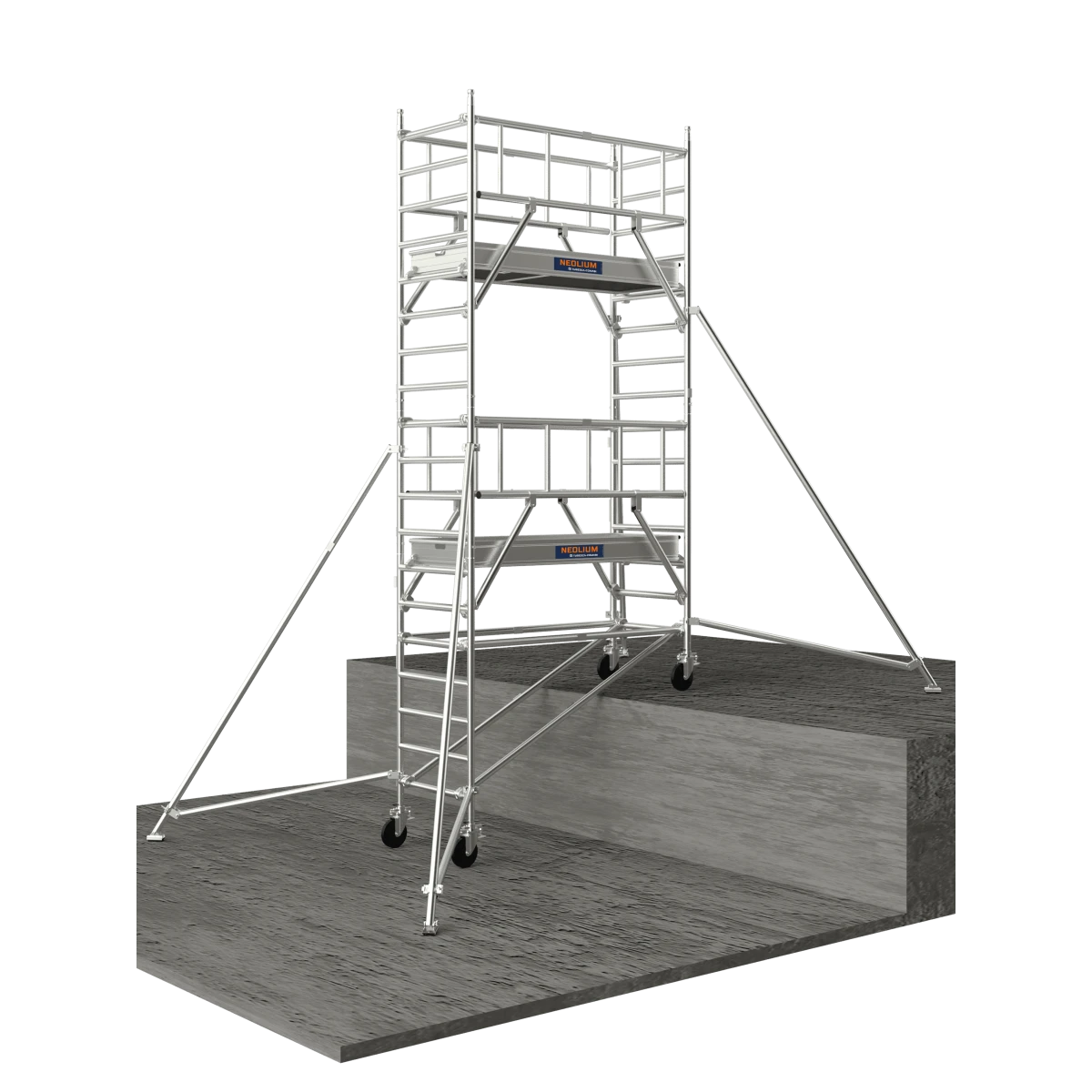 Echafaudage NEOLIUM 300 Box - Hauteur 6,00 M Tubesca Comabi 2 Echafaudage NEOLIUM 300 Box - Hauteur 6,00 M Tubesca Comabi – Image 2