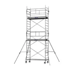 Echafaudage Roulant AC Altitude Acier -L 2.50 HT Travail 6.60m Duarib