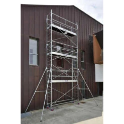 Echafaudage Roulant Acier Rollstar 295 - HT Travail 5,80 M - Duarib