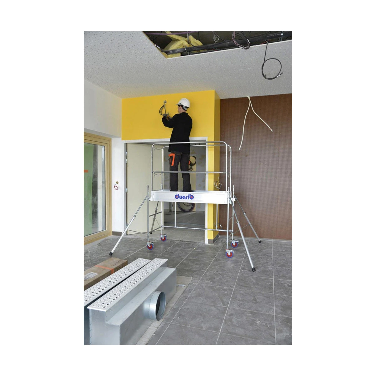 Echafaudage Roulant Acier Rolly 3,80 M - Duarib 2 Echafaudage Roulant Acier Rolly 3,80 M - Duarib – Image 2