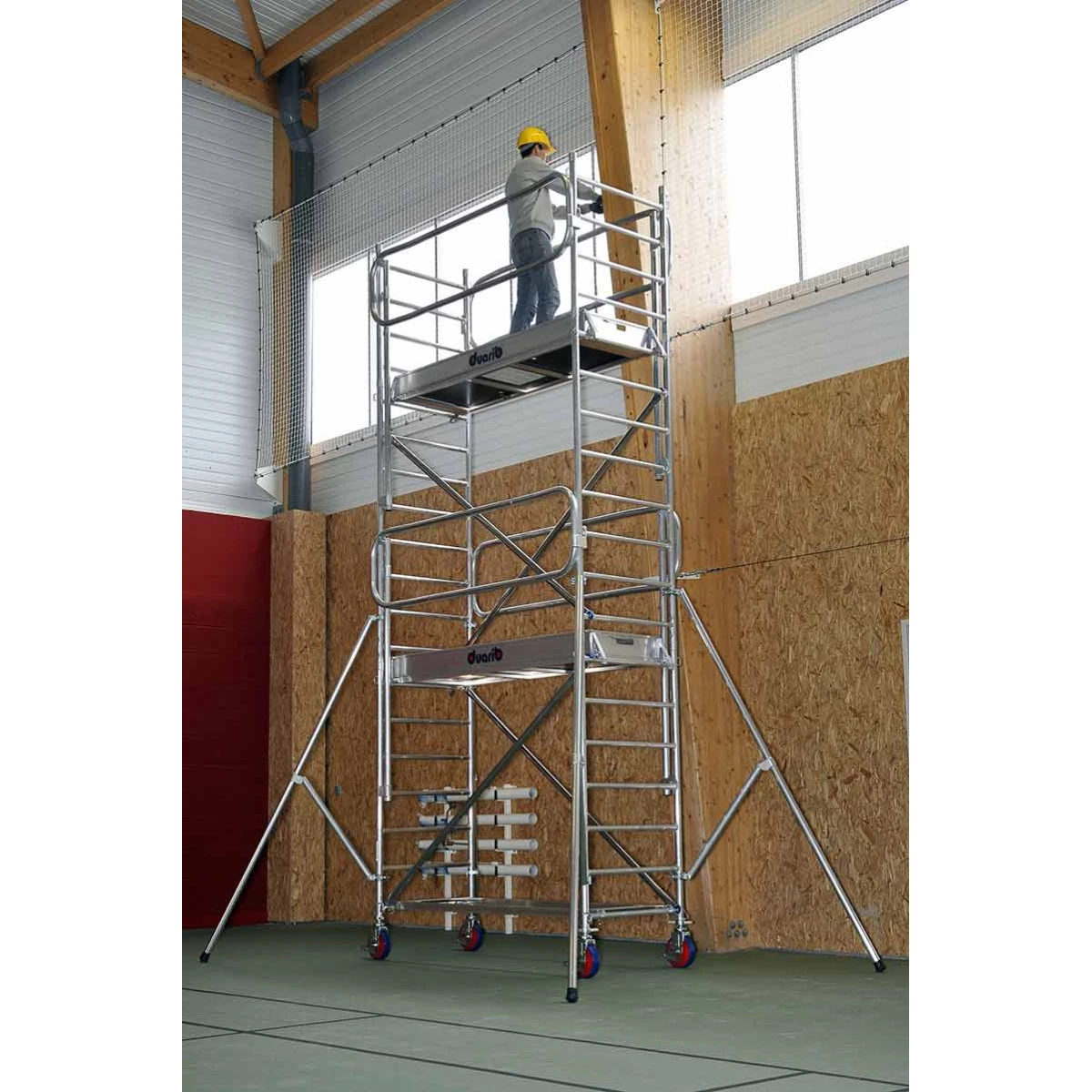 Echafaudage Roulant Alu Docker 85 - L 2,05 - HT Travail 8,90m Duarib 2 Echafaudage Roulant Alu Docker 85 - L 2,05 - HT Travail 8,90m Duarib – Image 2