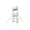 Echafaudage Roulant Aluminium AL 205 - Hauteur Travail 4,90 M Duarib