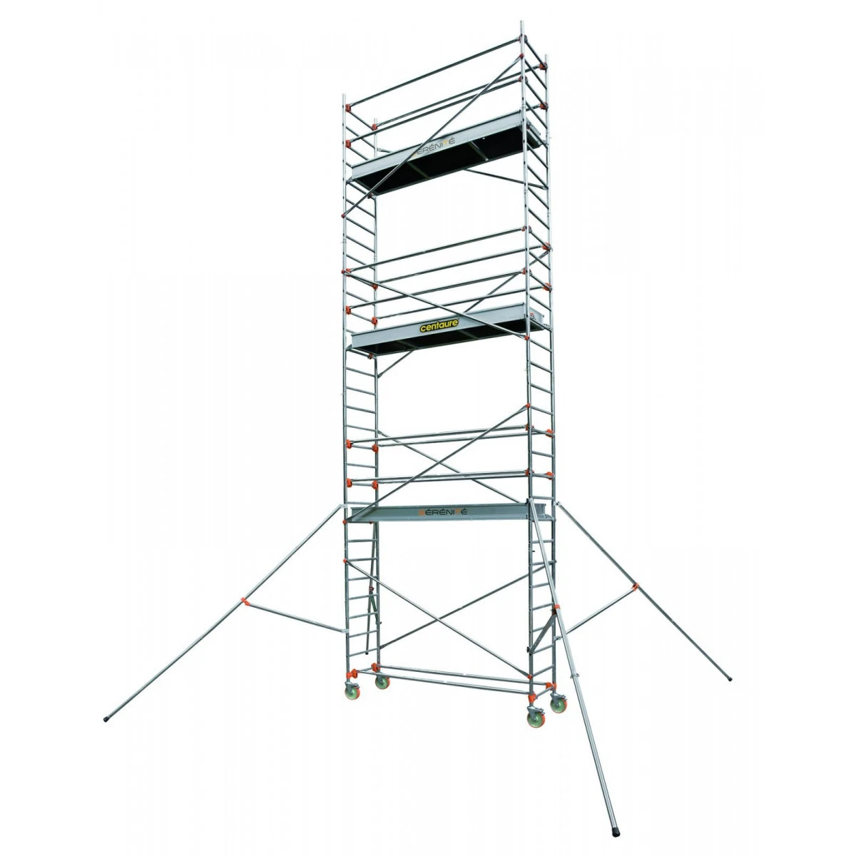 Echafaudage Roulant Aluminium STL255-2 Hauteur 3.90 M - Centaure 1 Echafaudage Roulant Aluminium STL255-2 Hauteur 3.90 M - Centaure