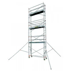 Echafaudage Roulant Aluminium STL255-6 Hauteur 7.90 M - Centaure