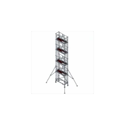 Echafaudage Roulant Acier - Hauteur 10 Mètres