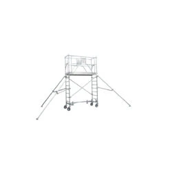 Echafaudage Roulant Acier - Hauteur 4 Mètres