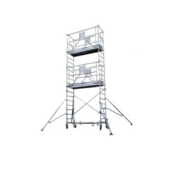 Echafaudage Roulant Acier - Hauteur 6 Mètres