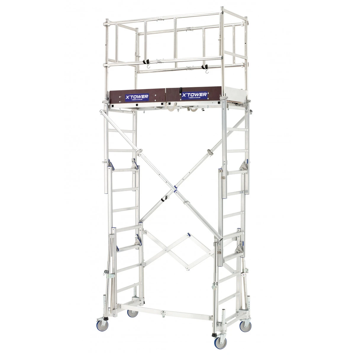 Echafaudage Télescopique X'TOWER 4 M + Kit Embarq Offert - Comabi 1 Echafaudage Télescopique X'TOWER 4 M + Kit Embarq Offert - Comabi