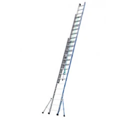 Echelle PLATINIUM 300 Coulisse à Cordes 3 Plans 11.39m Tubesca Comabi -Direct Mat Boutique echelle platinium 300 coulisse a cordes 3 plans 1139m 3x16 tube 1