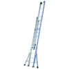 Echelle PLATINIUM 500 Coulisse à Cordes 2 Plans 6,98 M Tubesca Comabi