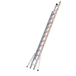 Echelle PRONOR Coulisse à Cordes 2 Plans 8,01m Tubesca Comabi