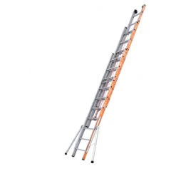 Echelle PRONOR Coulisse à Cordes 3 Plans 8,57m Tubesca Comabi