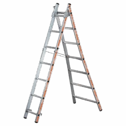 Echelle PRONOR Transformable 2 Plans 4,92m - 2X10 Tubesca Comabi