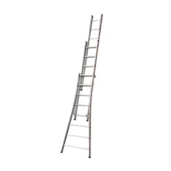 Echelle PRONOR Transformable 3 Plans 5,15m - 3X8 Tubesca Comabi -Direct Mat Boutique echelle pronor transformable 3 plans 515m 3x8 tubesca comabi 2