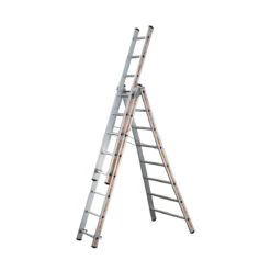 Echelle PRONOR Transformable 3 Plans 6,84m - 3X10 Tubesca Comabi