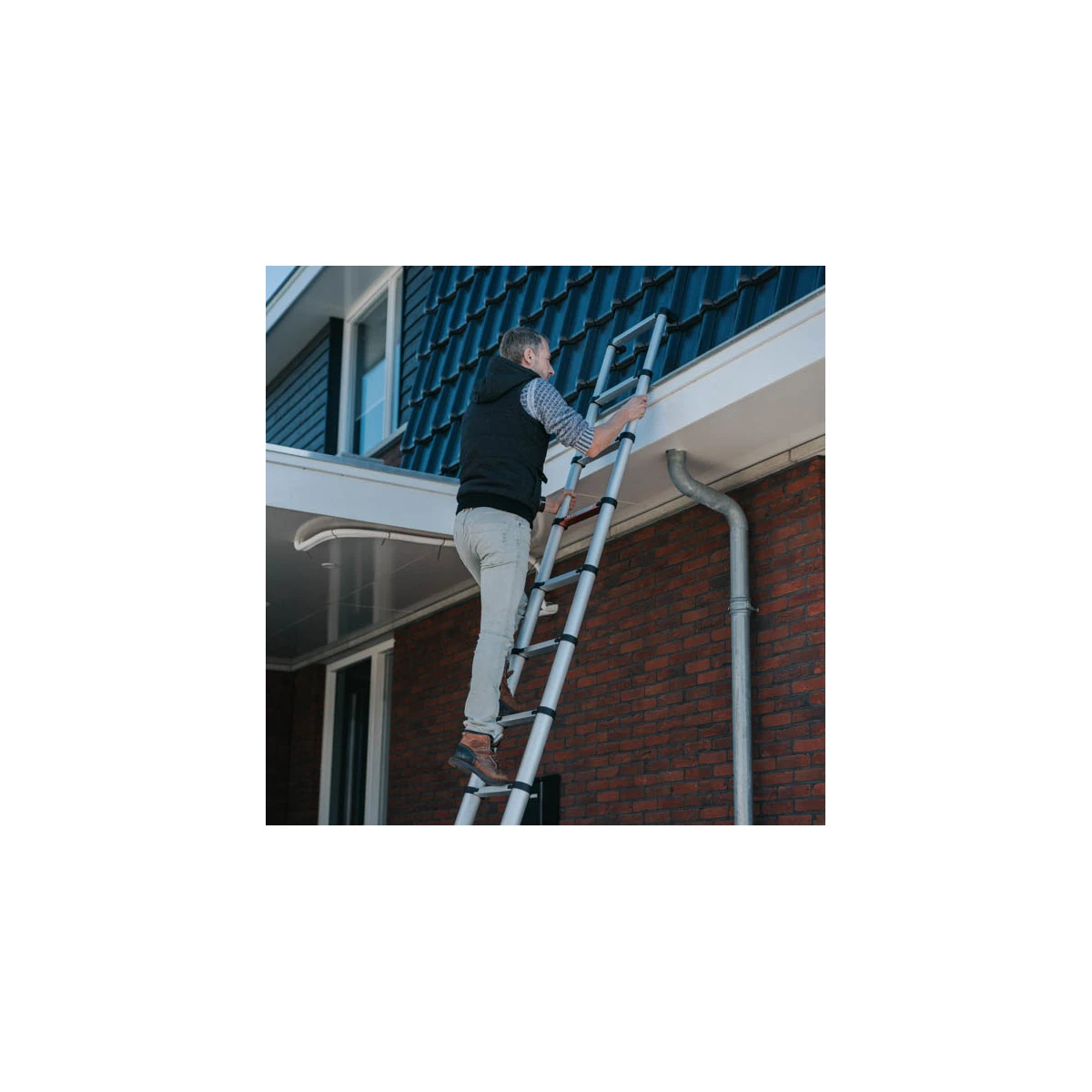 Echelle Telescopique 10 échelons 3.20 M - Batavia 4 Echelle Telescopique 10 échelons 3.20 M - Batavia – Image 4