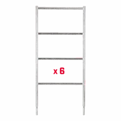 Lot De 6 Cadres 2 M 4 Barreaux Pour M49 Tubesca Comabi