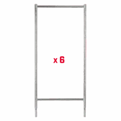 Lot De 6 Cadres à Passage Montants Percés Pour M49 Tubesca Comabi