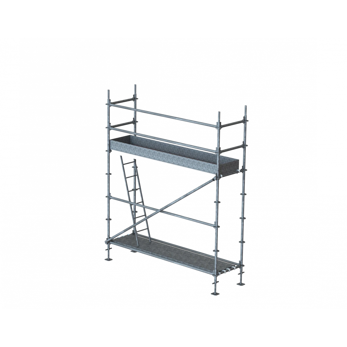 Lot échafaudage Multidirectionnel 16 M2 1 Lot échafaudage Multidirectionnel 16 M2