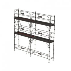 Lot échafaudage Ø 45 Mm - 42 M2 Sécurité Complète