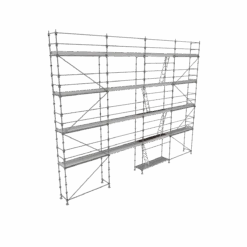 Lot Echafaudage R200 Progress Medium 130 M² (Lisse+plancher+plinthe)