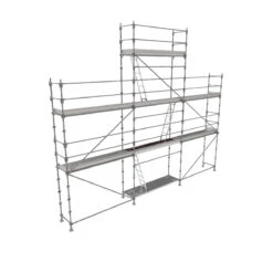 Lot échafaudage R200 Progress Pignon (R08+lisse) 68m² Tubesca Comabi