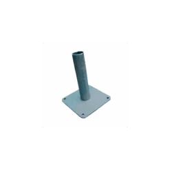 Socle Fixe De Base Galvanisé - Echafaudage Ø 42