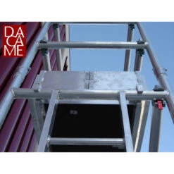 Tour Roulante ALU 50 Lg 0,75 M Hauteur Travail 10,60 M Dacame