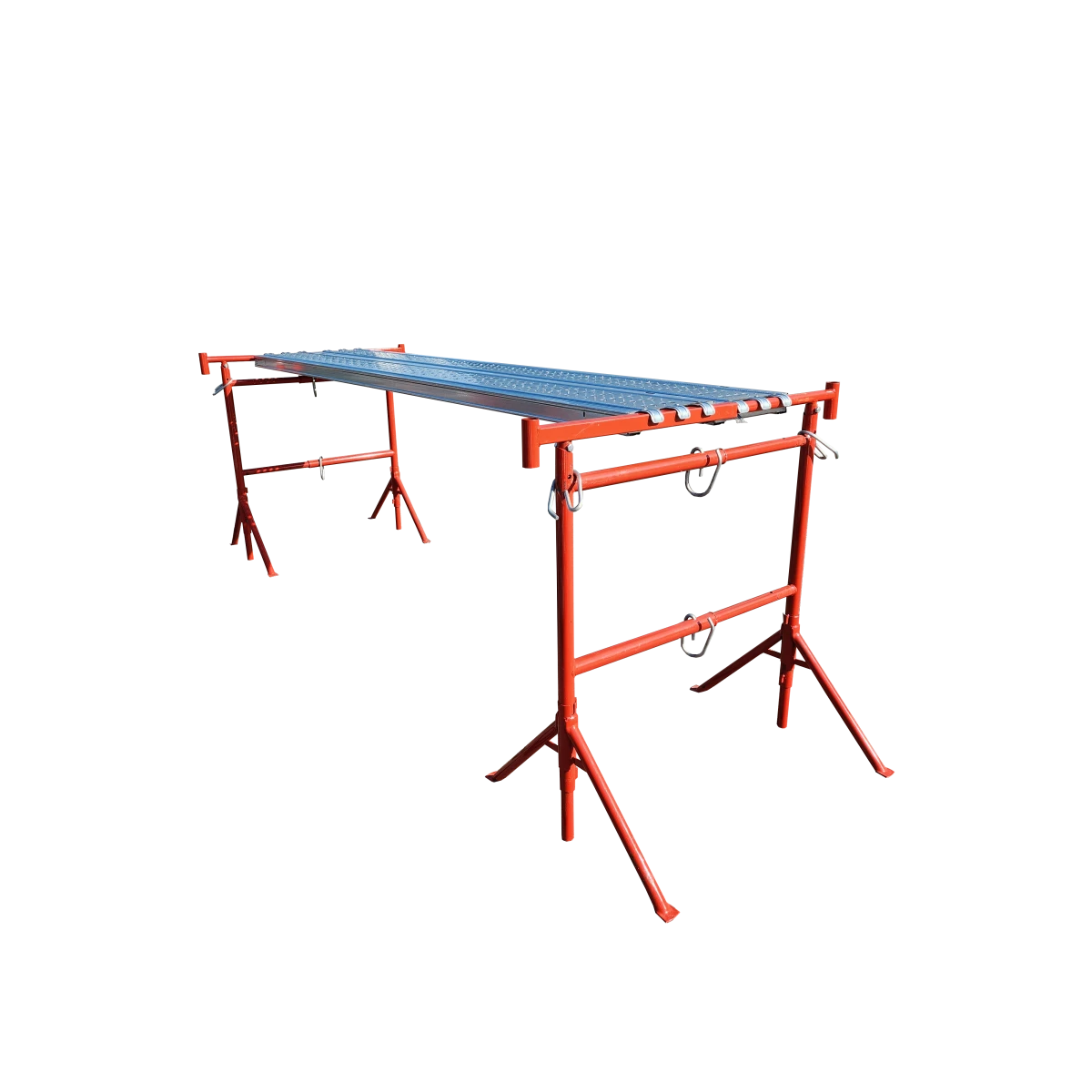 Tréteau De Maçon Télescopique Ø49 -1.15 à 2.00m Peint Pieds Pivotants 5 Tréteau De Maçon Télescopique Ø49 -1.15 à 2.00m Peint Pieds Pivotants – Image 5